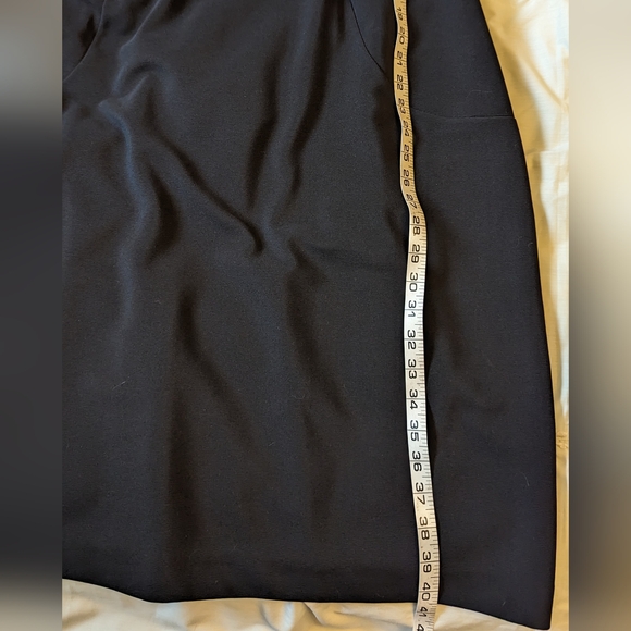 Addition Elle sz20W stretch white w/ black pencil skirt cap sleeve dress VGUC - Picture 5 of 7